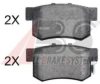 A.B.S. 36757 OE Brake Pad Set, disc brake